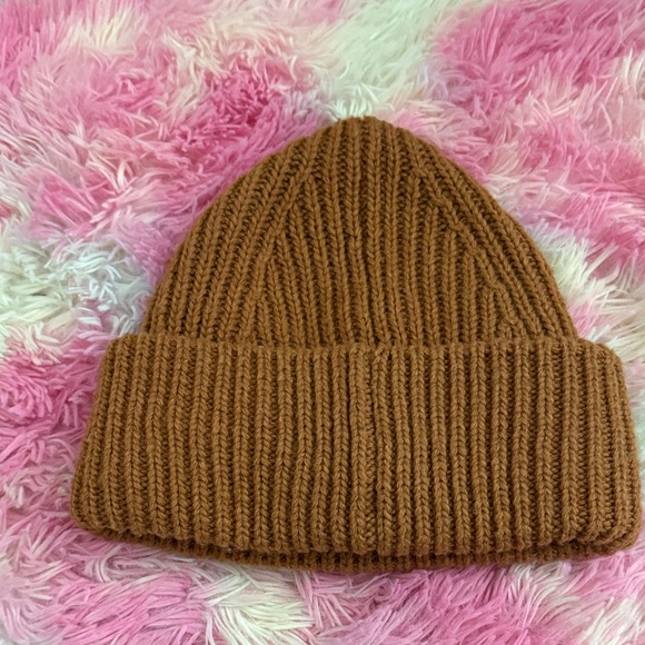 American Eagle Outfitters Brown Knit Beanie unisex! - Picture 2 of 3